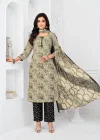 Dharmi Vaani Vol 1 Cotton Printed Kurti With Bottom Dupatta